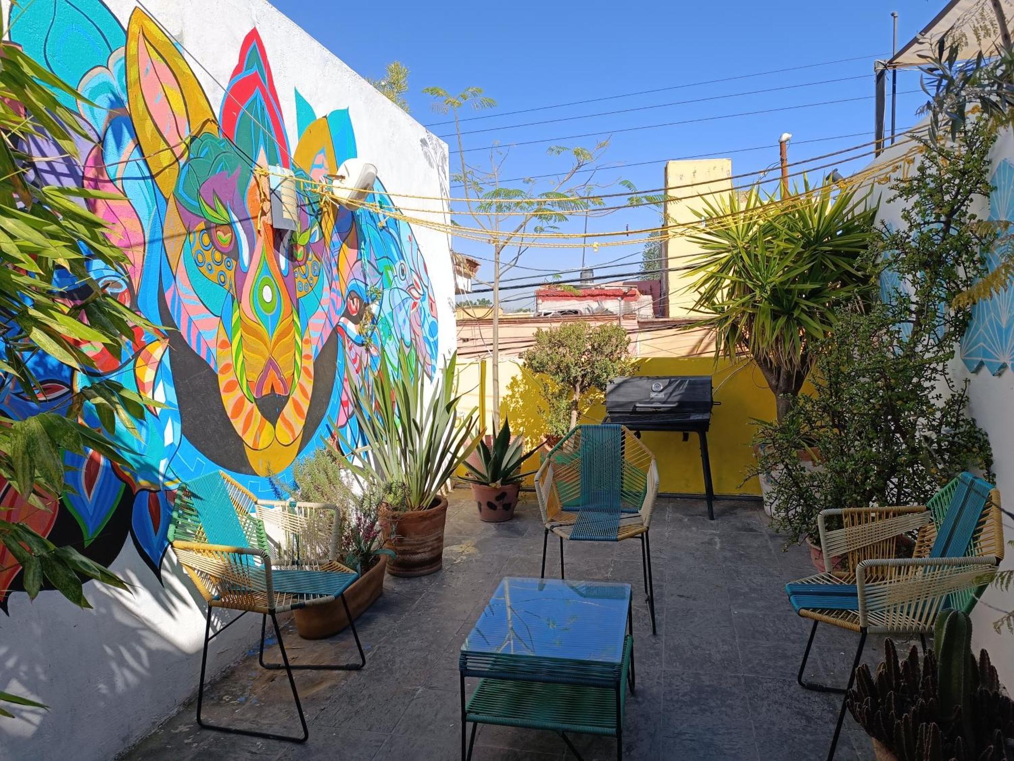 Monkey Safari Hostel Querétaro Exterior foto